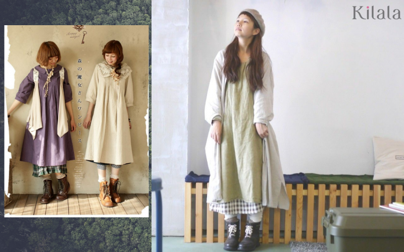 phong cách thời trang rừng độc đáo